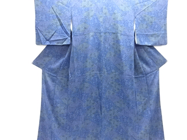 唐花模様小紋着物